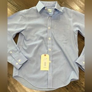 Classic club modern fit button down boys size 10